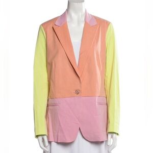 Tanya Taylor Colorblock Blazer